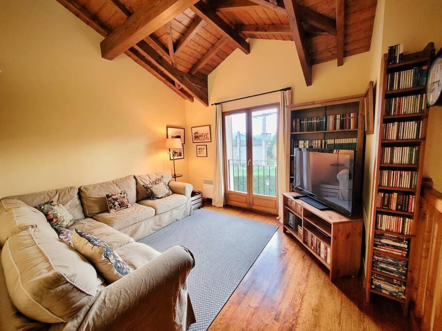 Le Nid Du Bouvreuil Appartement Angoustrine Buitenkant foto